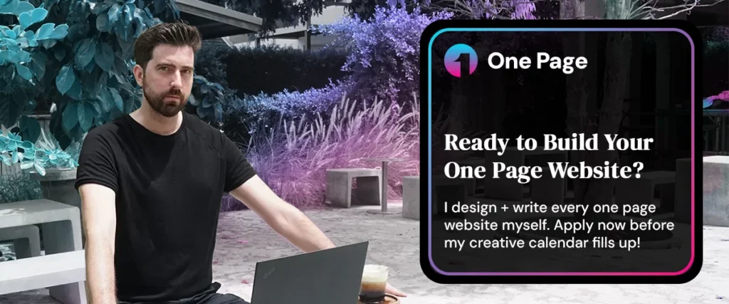 Amplify your LinkedIn marketing with a one page website strategy!